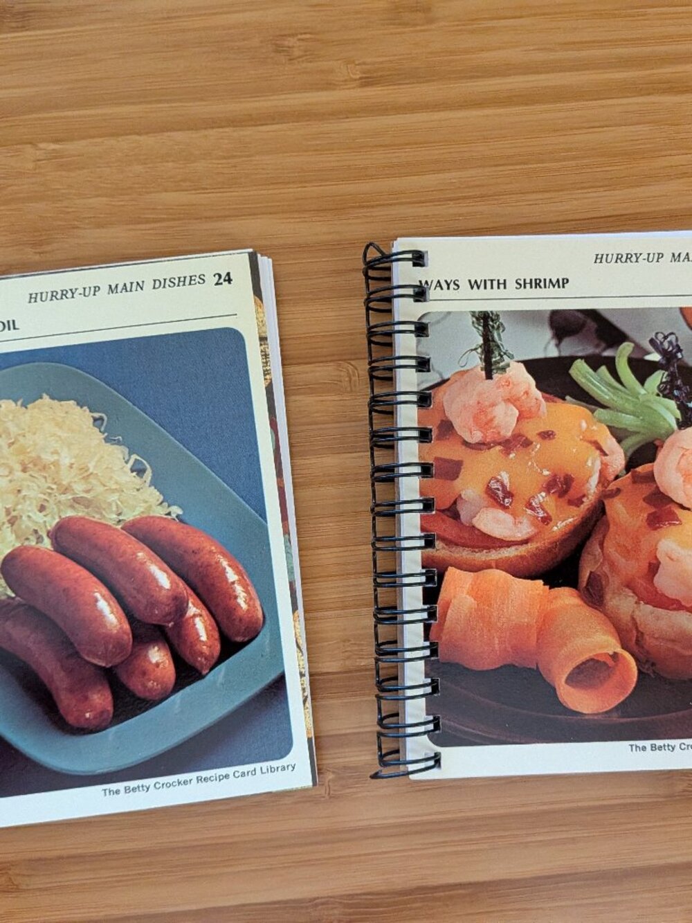 Betty Crocker Recipe Card Retro Recycled Notebooks